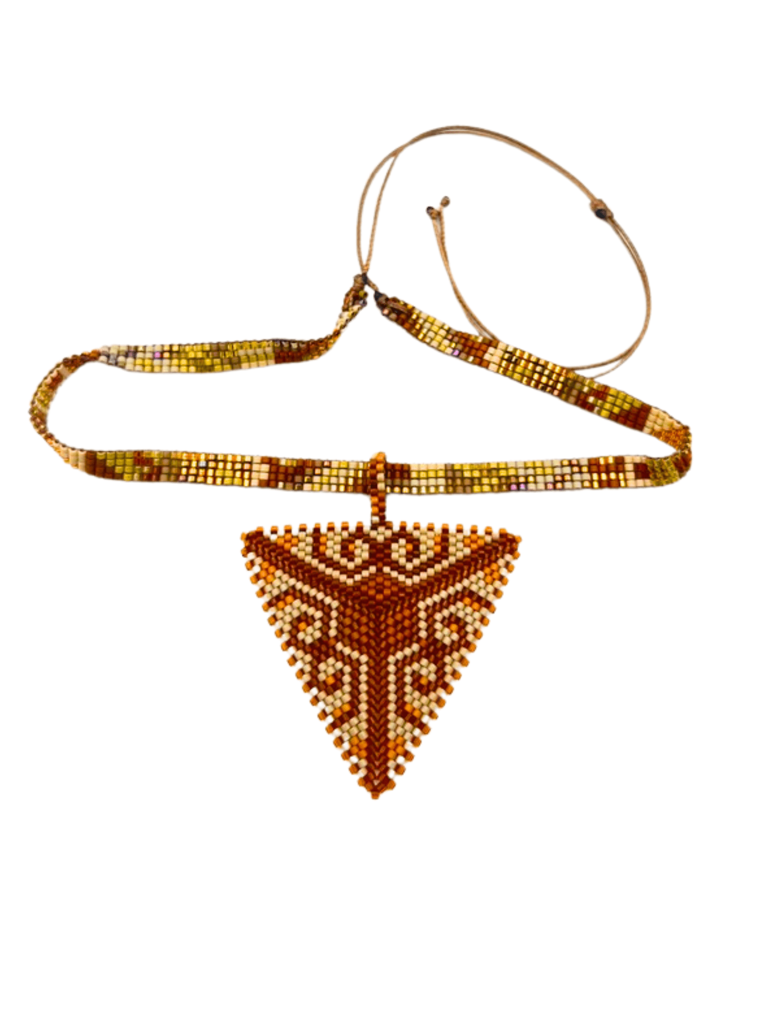 Pyramid Pendant Choker/Headpiece - 6 Line by Collective Journey Art