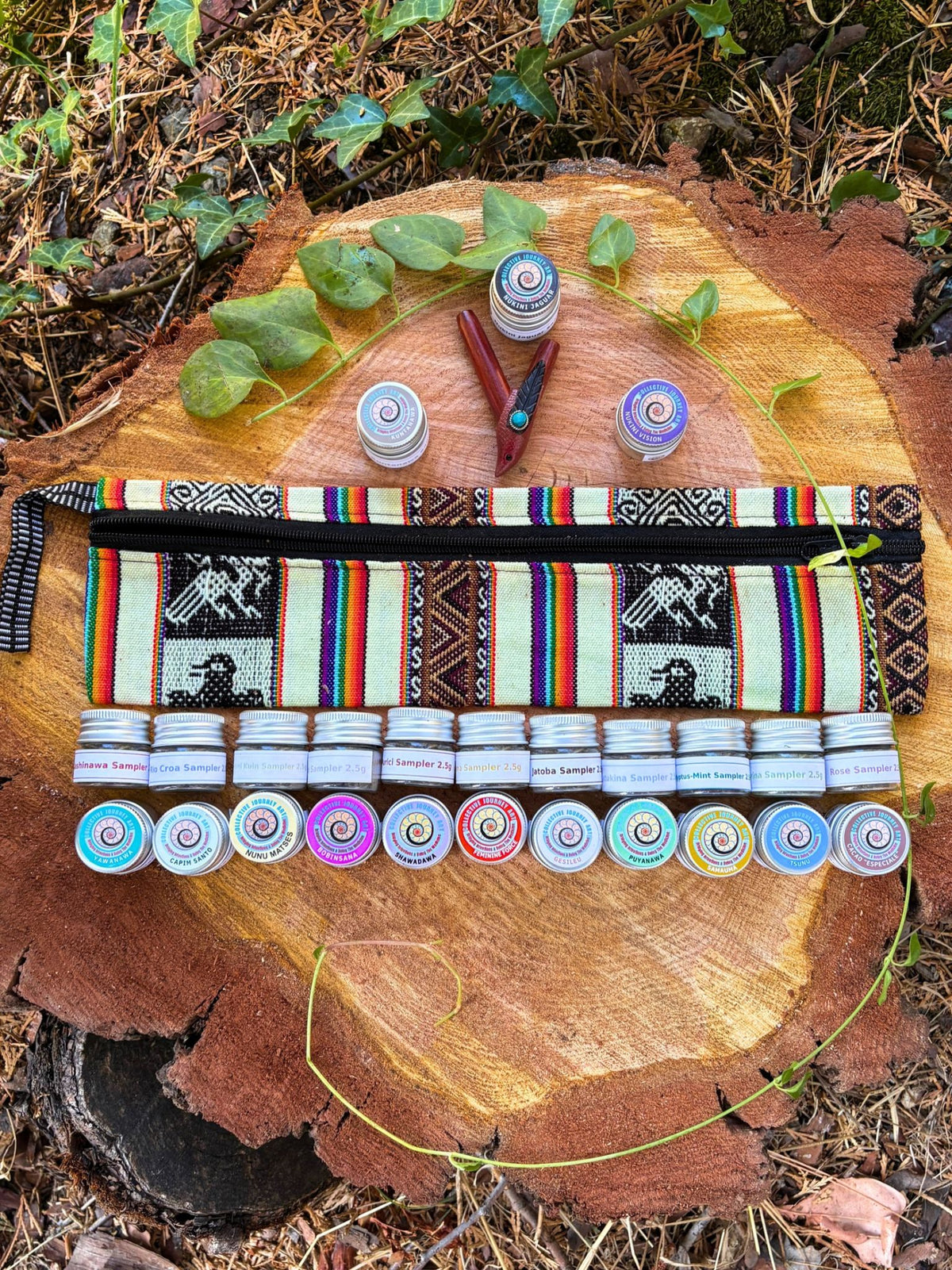 Collective Journey Full Hapé/Rapé Sampler Collection | 25 Blends