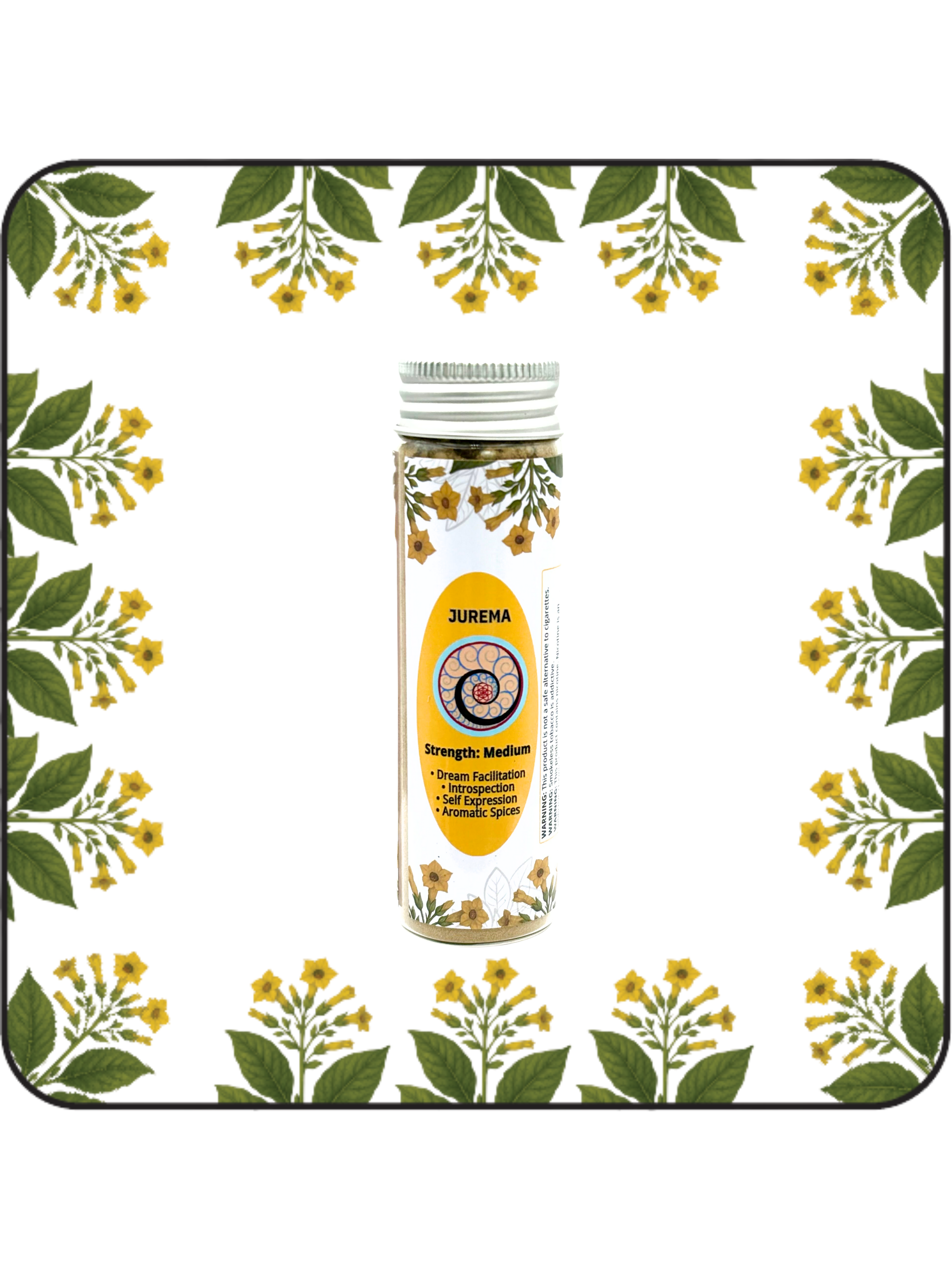 Jurema hapé large bottle (32g), grounding blend for inner vision and expanded awareness