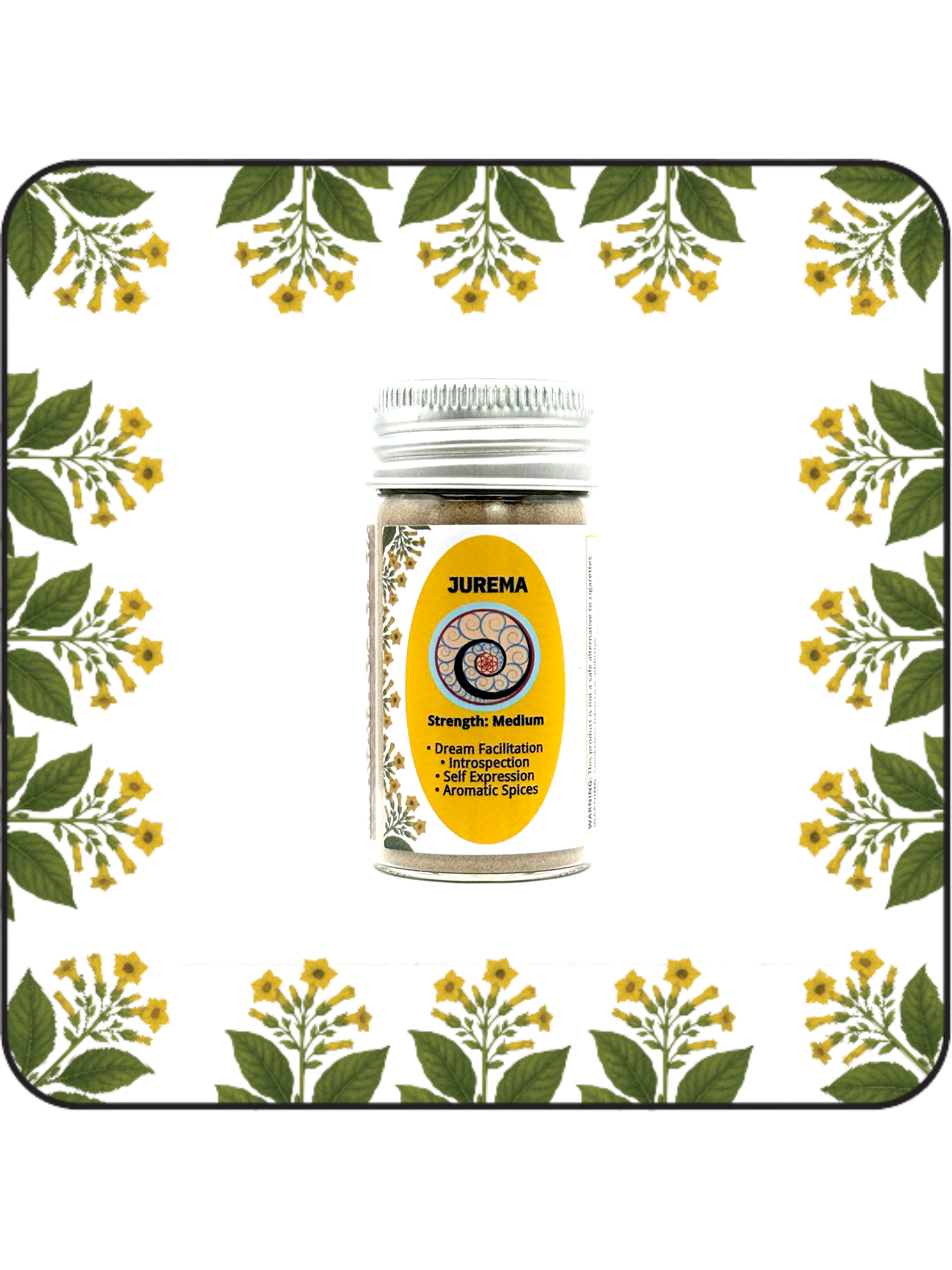 Jurema hapé medium bottle (16g), Amazonian blend for spiritual awareness and deep introspection