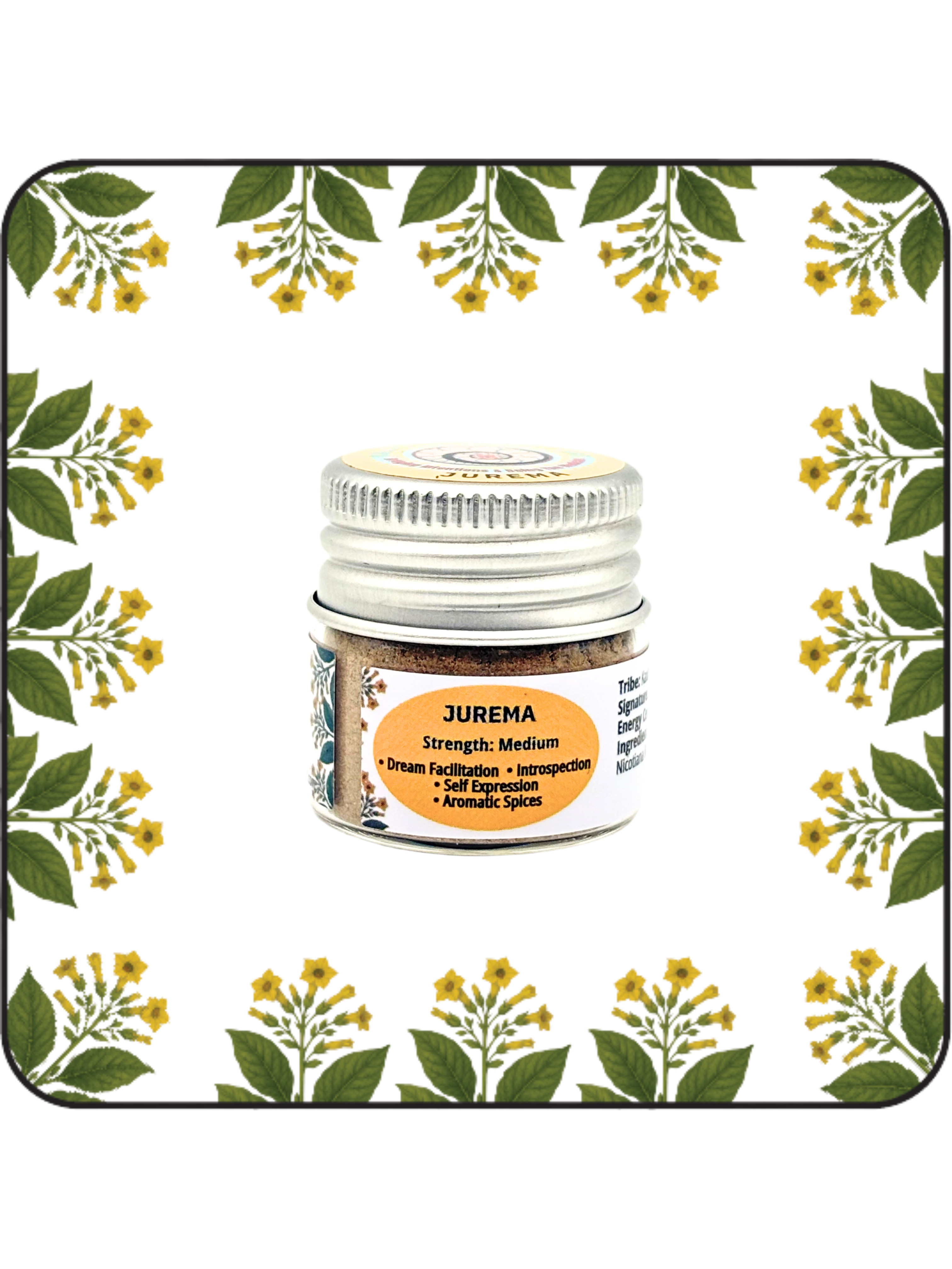 Jurema hapé small bottle (6g), introspective blend supporting inner vision and grounding