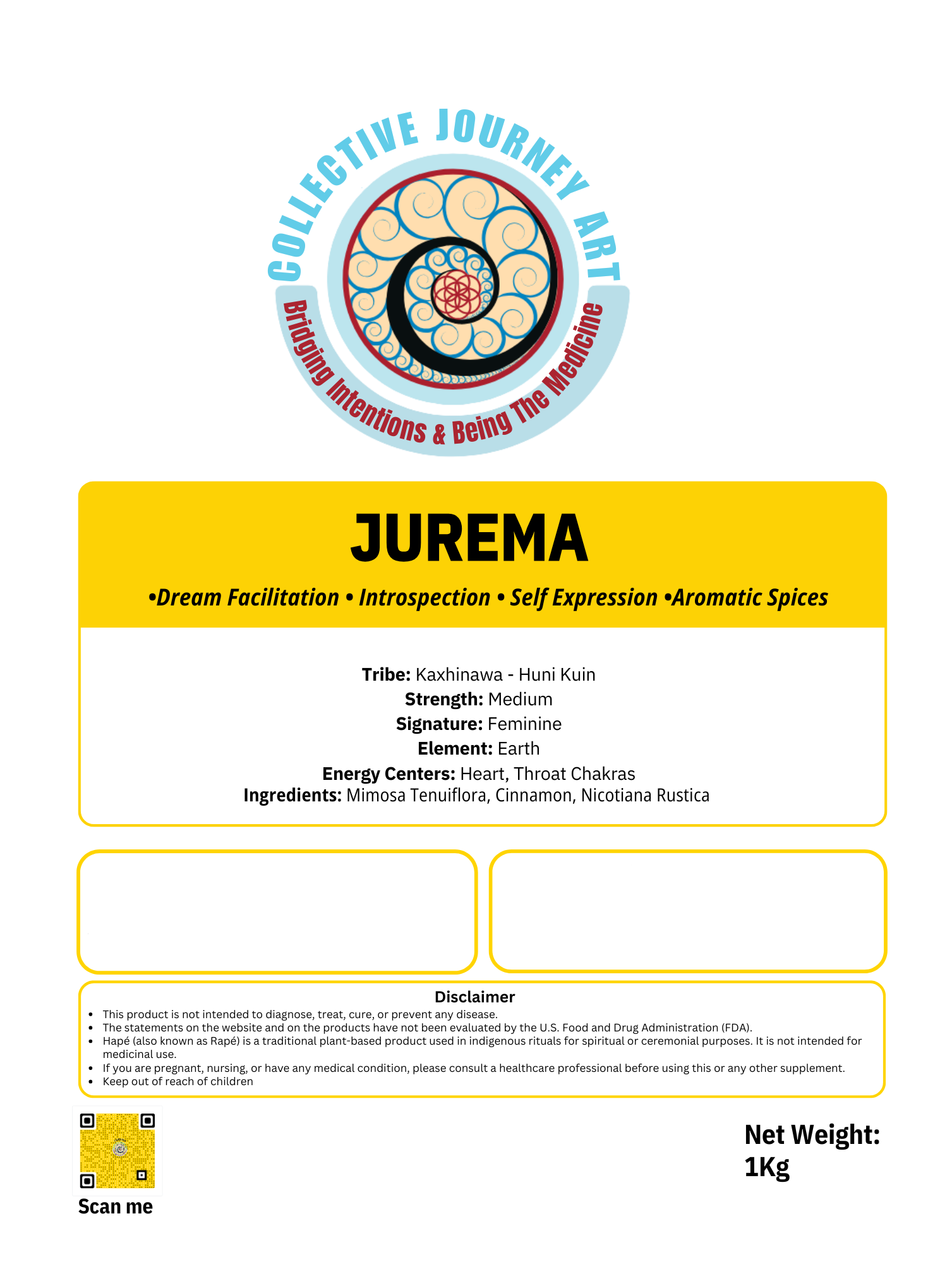 Hapé JUREMA Authentic Rapé