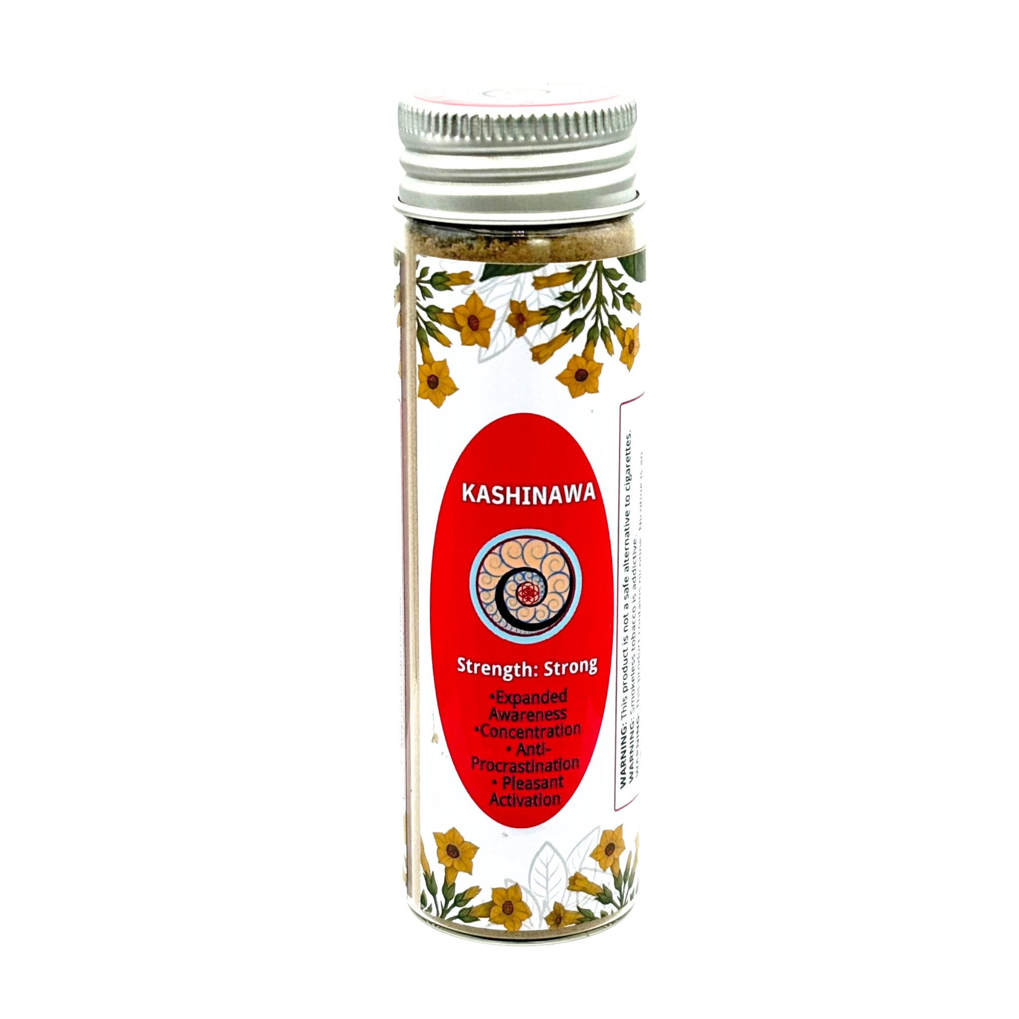 Kashinawa Hapé medicine in large (32g) jar , for expanded awareness and concentration.