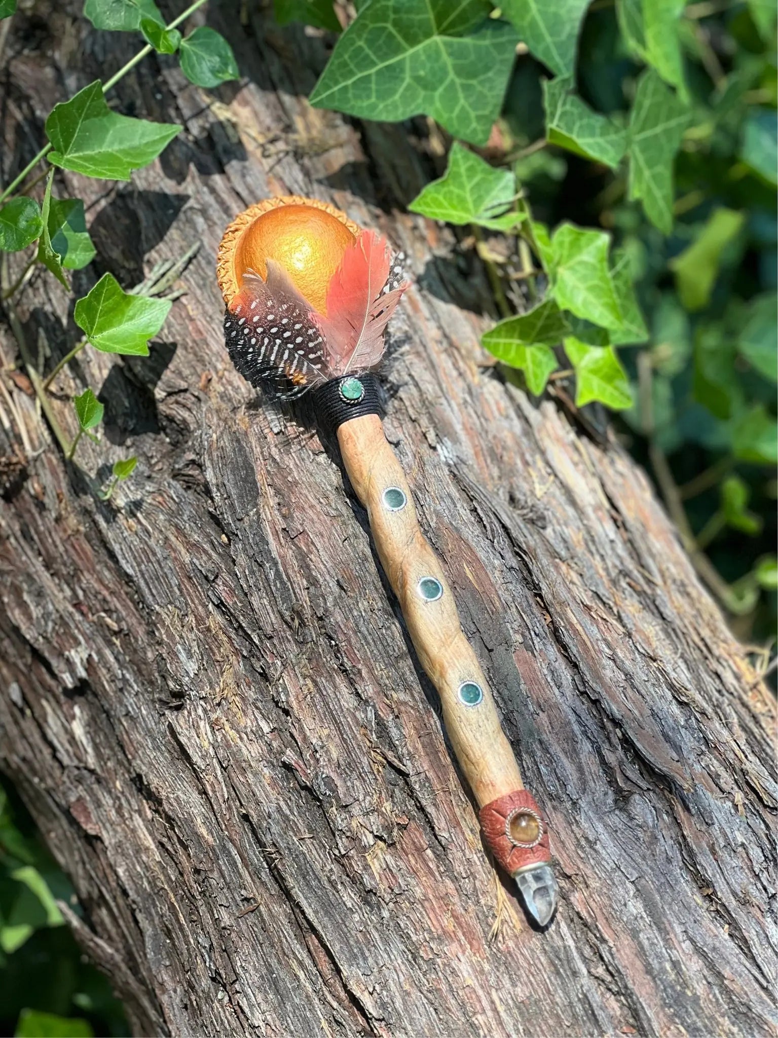 Palo Santo Maraca Royal by Collective Journey Art