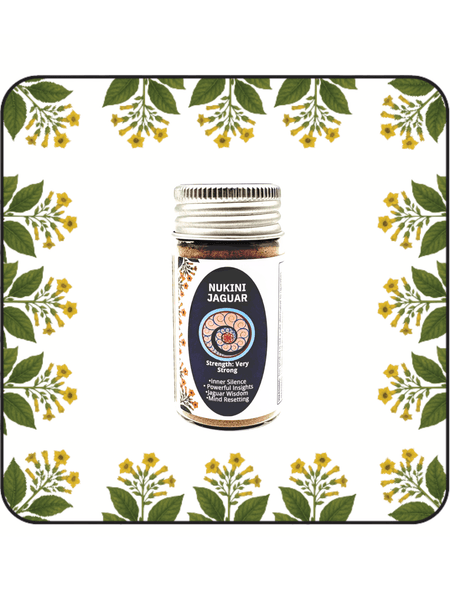 Nukini Jaguar Hapé Blend for Inner Silence & Powerful Insights