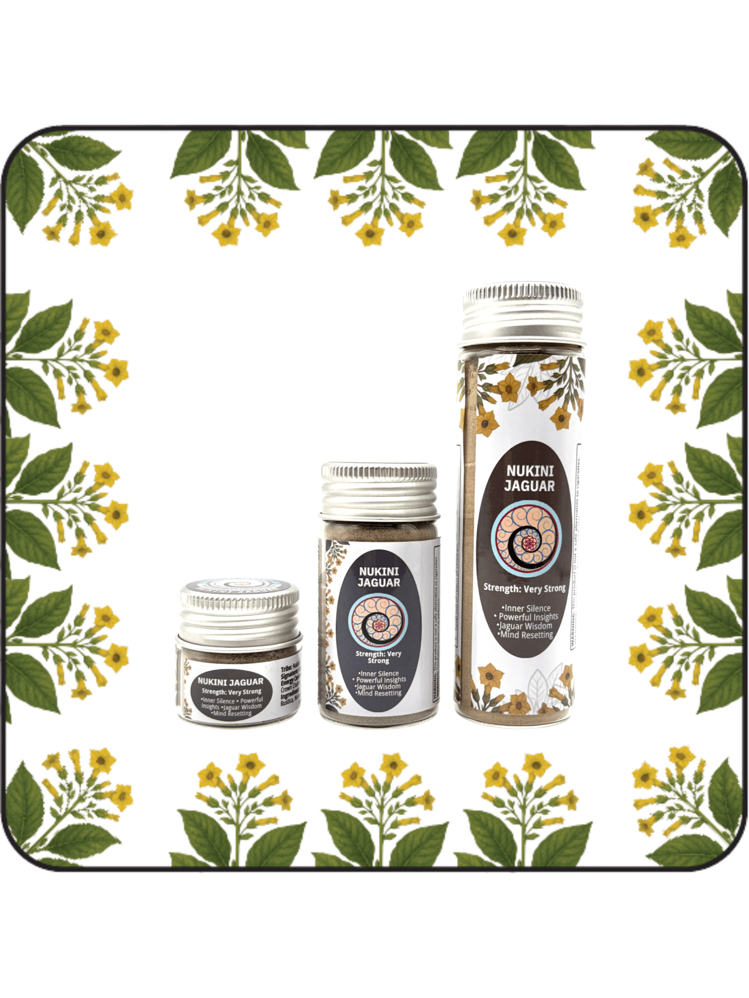 Jars ジャス NENUPHAR ネニュファ　廃盤　2枚組　アボガド Nukini Jaguar Hapé Blend for Inner Silence & Powerful Insights