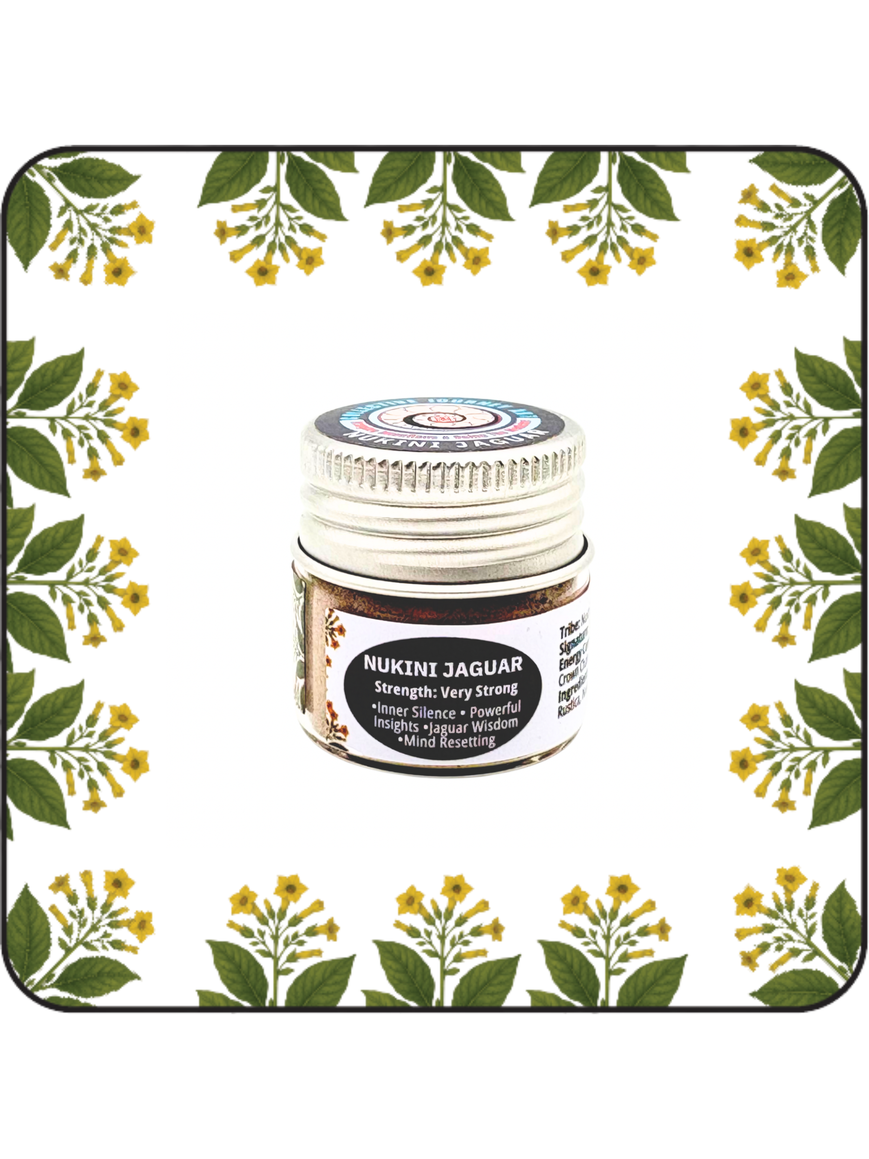 Nukini Jaguar Hapé Blend for Inner Silence & Powerful Insights