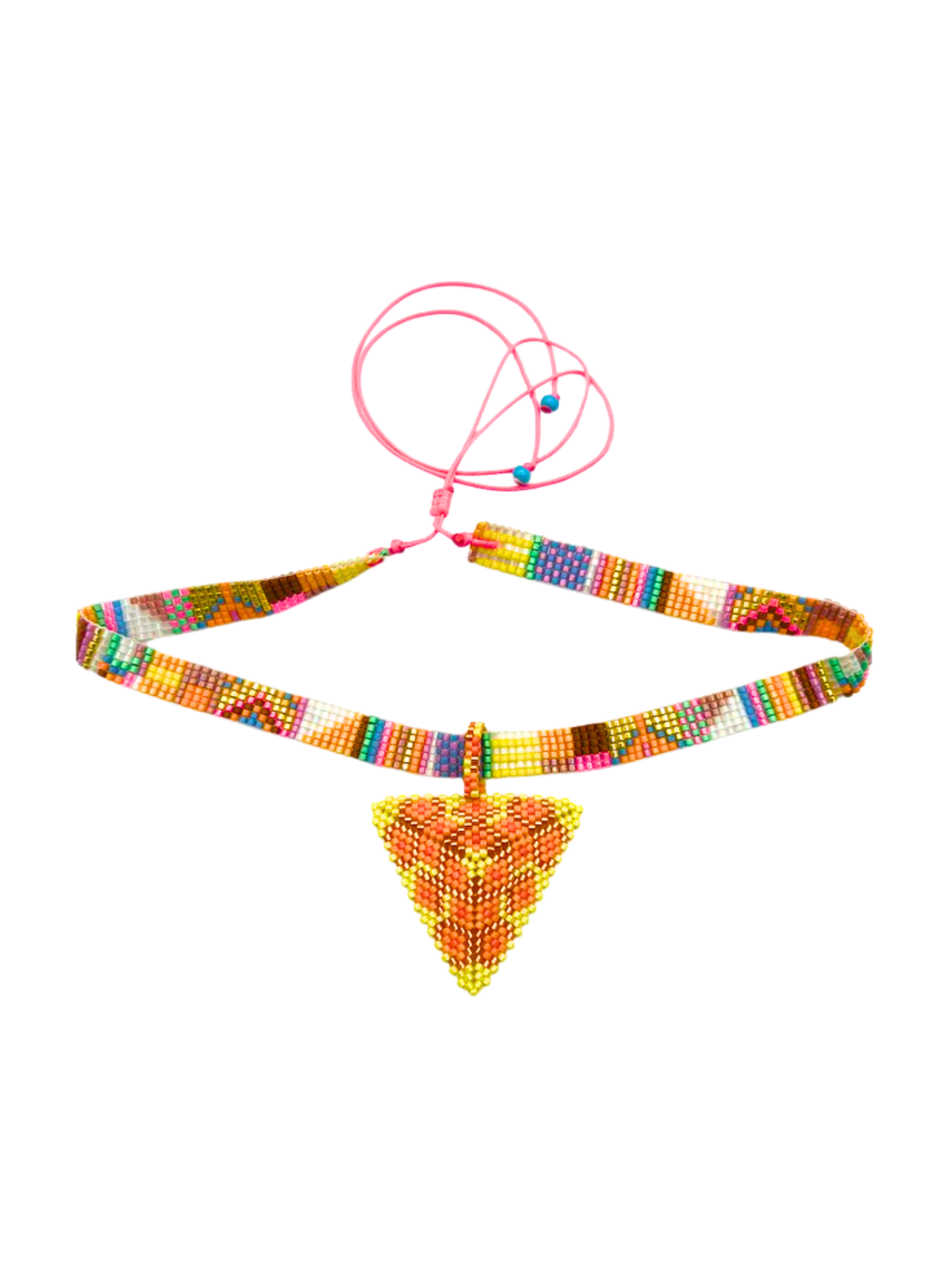 Pyramid Pendant Choker/Headpiece - 6 Line by Collective Journey Art