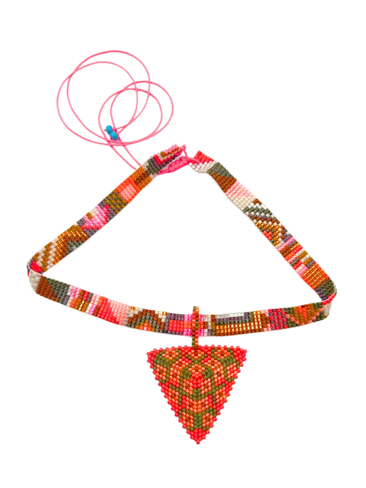 Pyramid Pendant Choker/Headpiece - 6 Line by Collective Journey Art