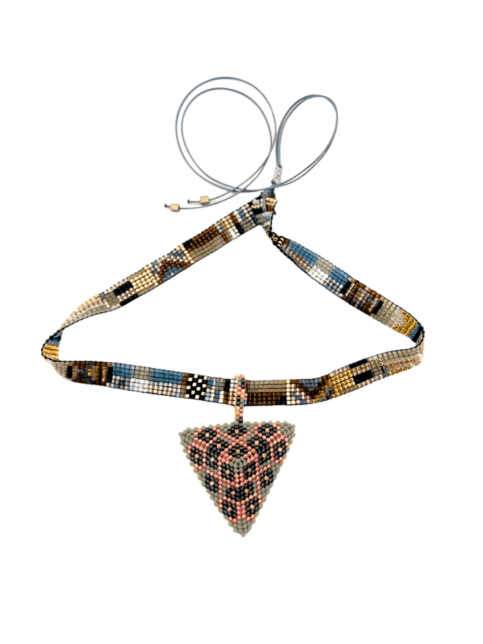 Pyramid Pendant Choker/Headpiece - 6 Line by Collective Journey Art
