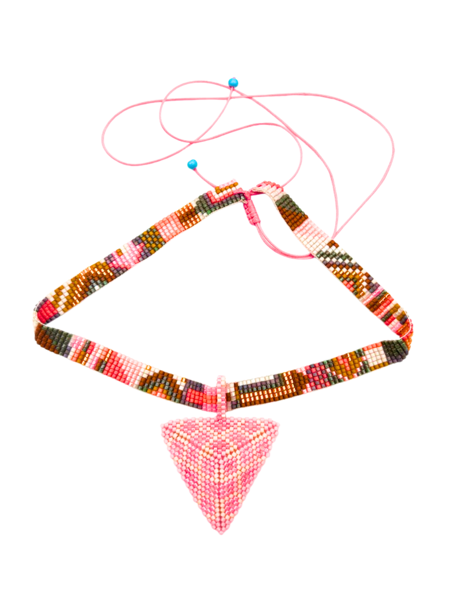 Pyramid Pendant Choker/Headpiece - 6 Line by Collective Journey Art