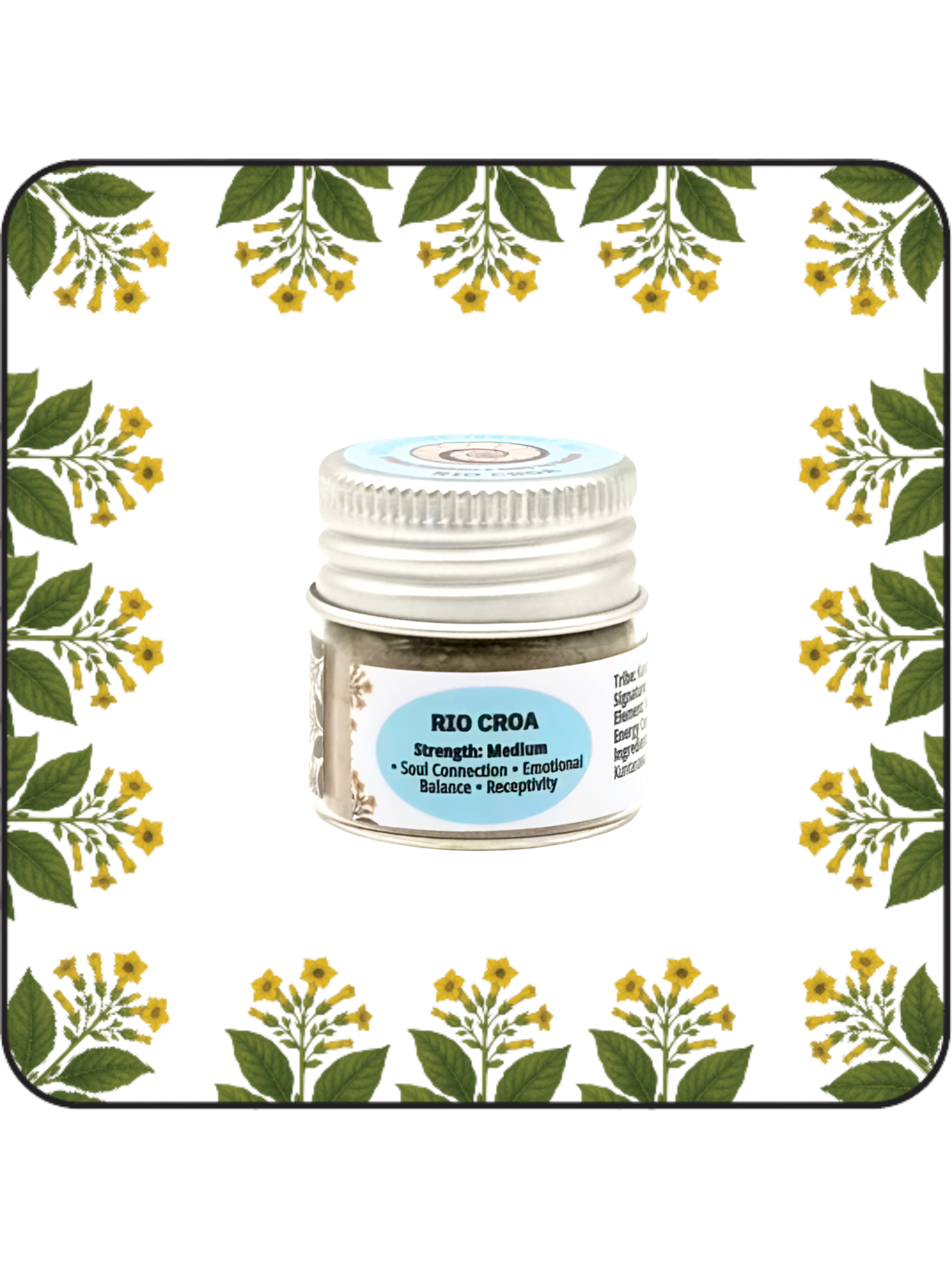 Rio Croa hapé three bottle set, traditional Acre blend for grounding, clarity, and forest connection