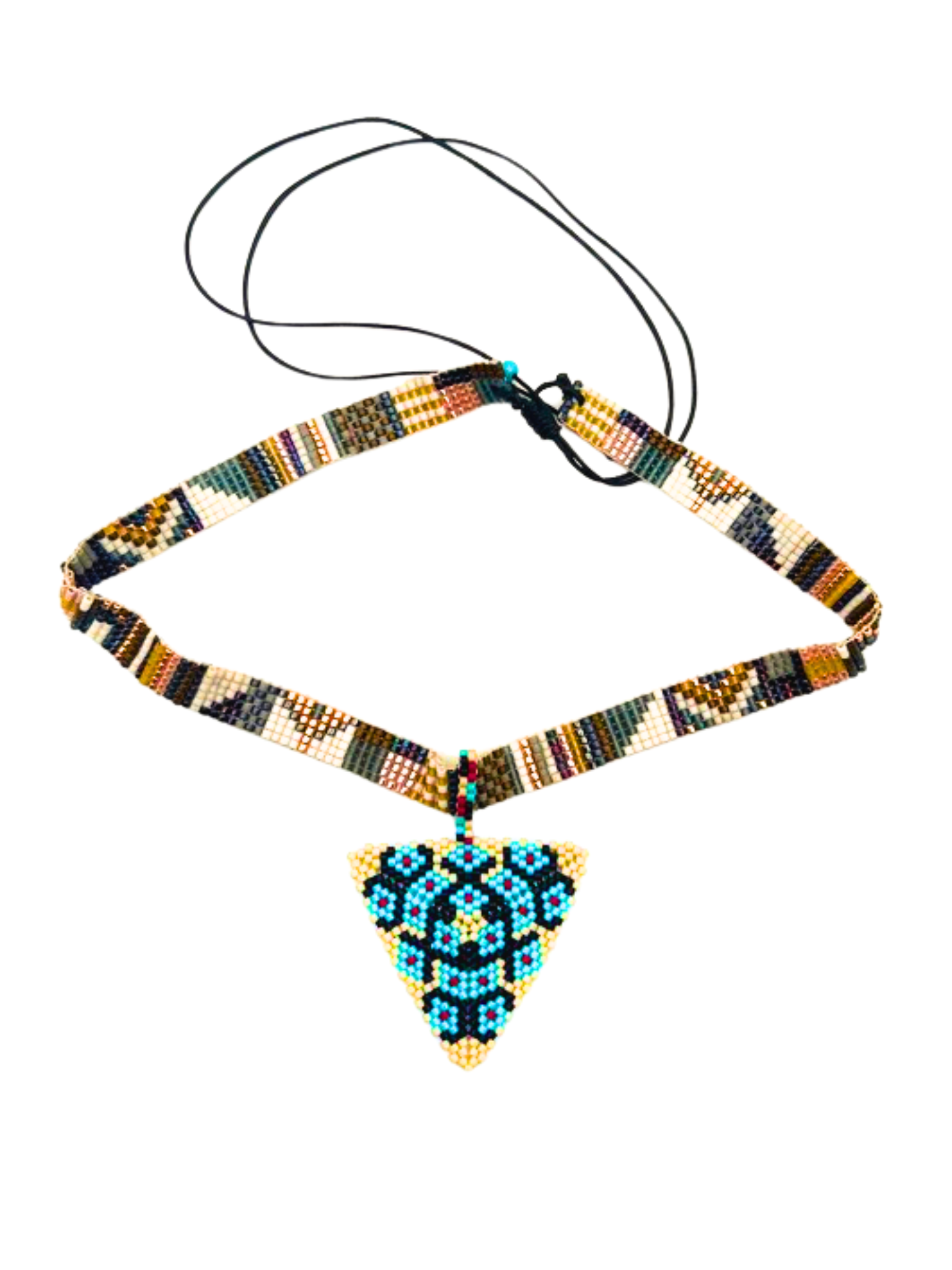 Pyramid Pendant Choker/Headpiece - 6 Line by Collective Journey Art