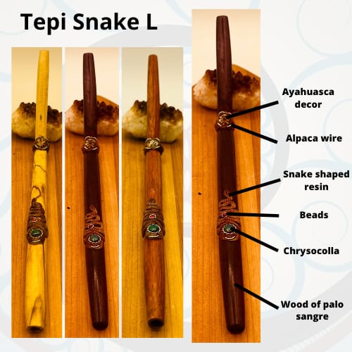 Tepi Serpiente L - Madera