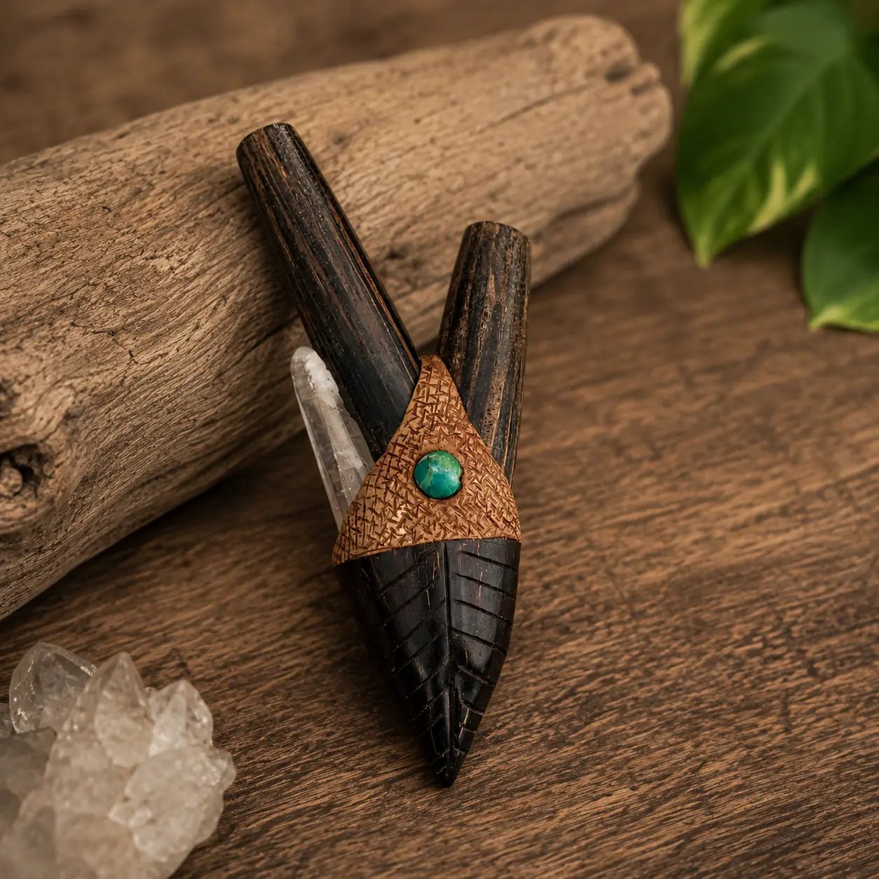 Wizard Kuripe | Chonta Wood Hapé Self-Applicator | Collective