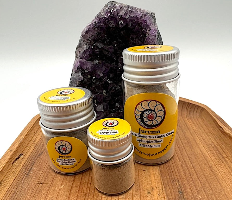 Hapé JUREMA Rapé [Dream Facilitator, Throat Chakra Cleanse, Spicy After-Taste-MEDIUM-MILD]