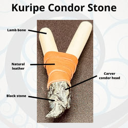 Kuripe de piedra del cóndor