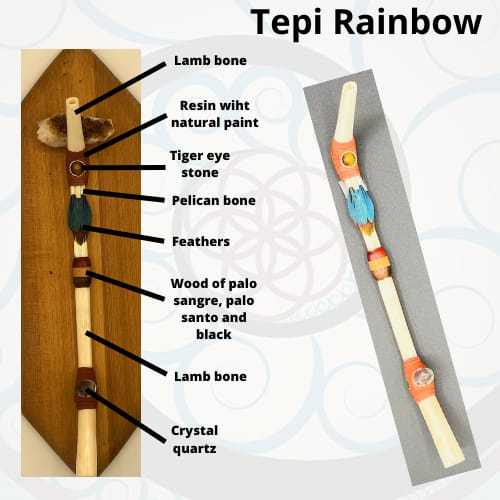 Tépi arc-en-ciel