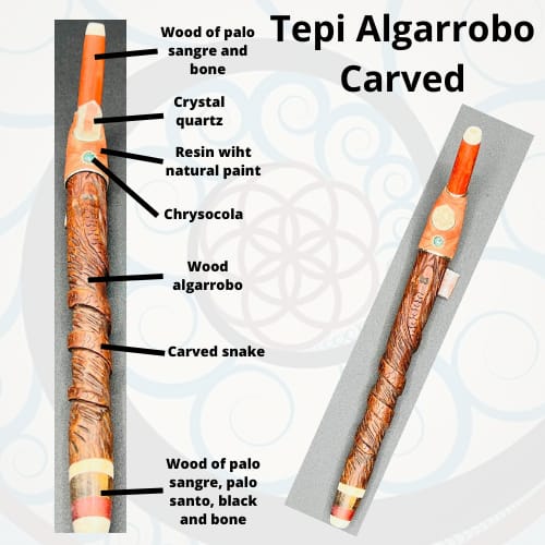 Algarrobo Carved Tepi
